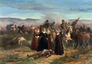 Mary Stuart w bitwie pod Langside, maj 1568